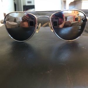 Elevator  Silver mirror wire sunglasses